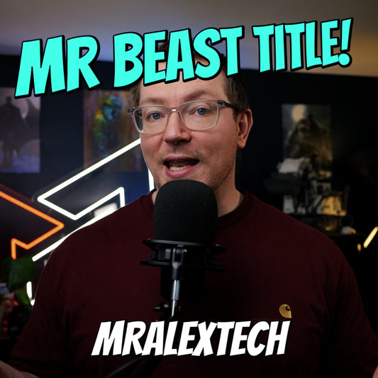 MrBeast Title - Animated Text Pop In